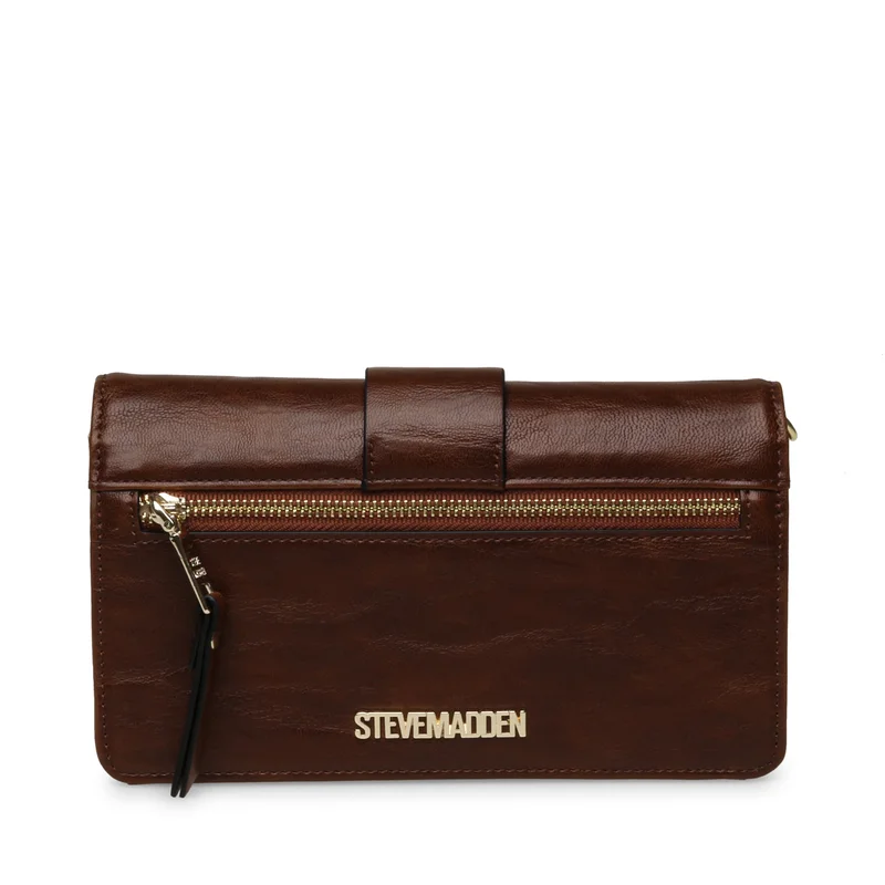 STEVE MADDEN Steve madden nuit brown/gold wallet women's wallets